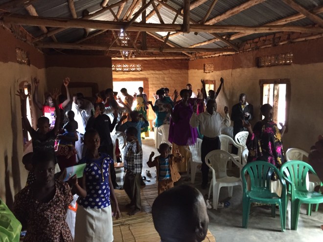 Saints in the village